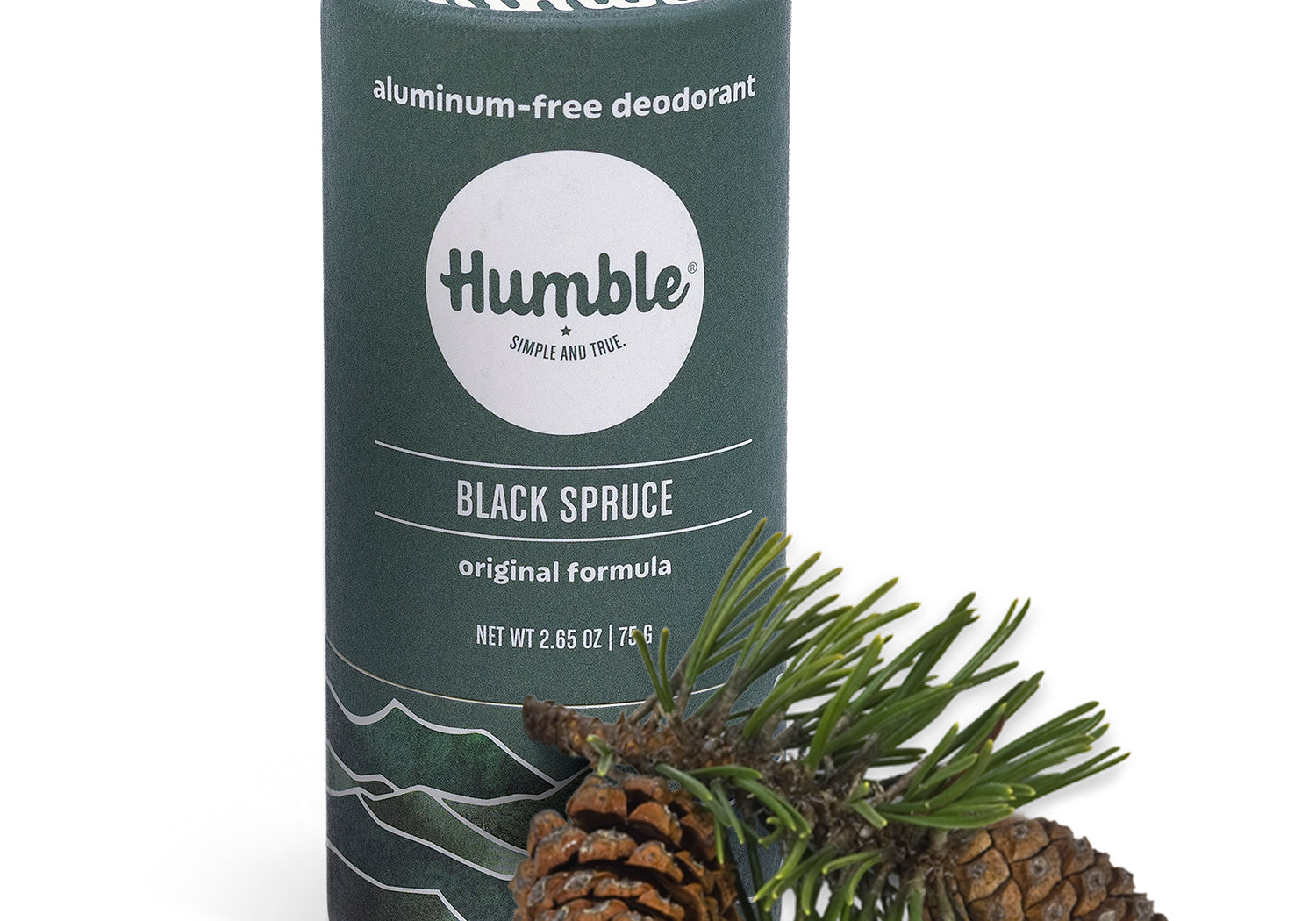 Black Spruce Paperboard Deodorant
