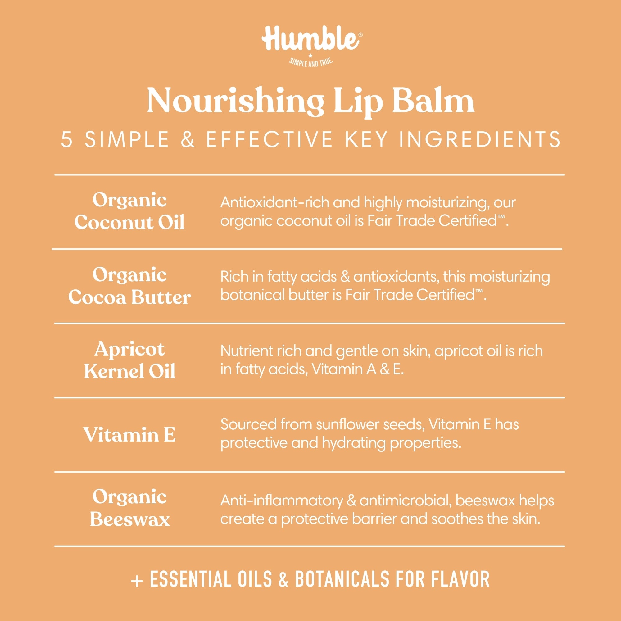 Grapefruit & Rosemary Lip Balm Ingredients