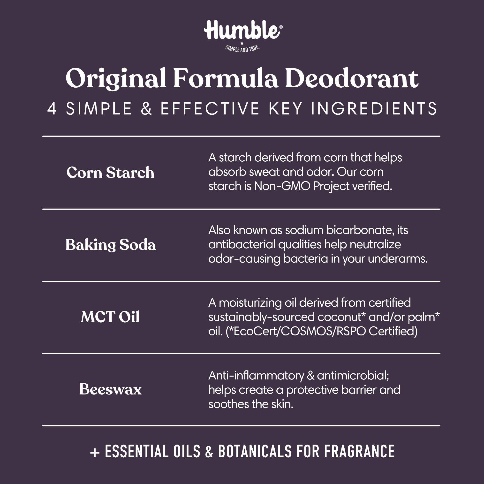 Aluminum Free Deodorant