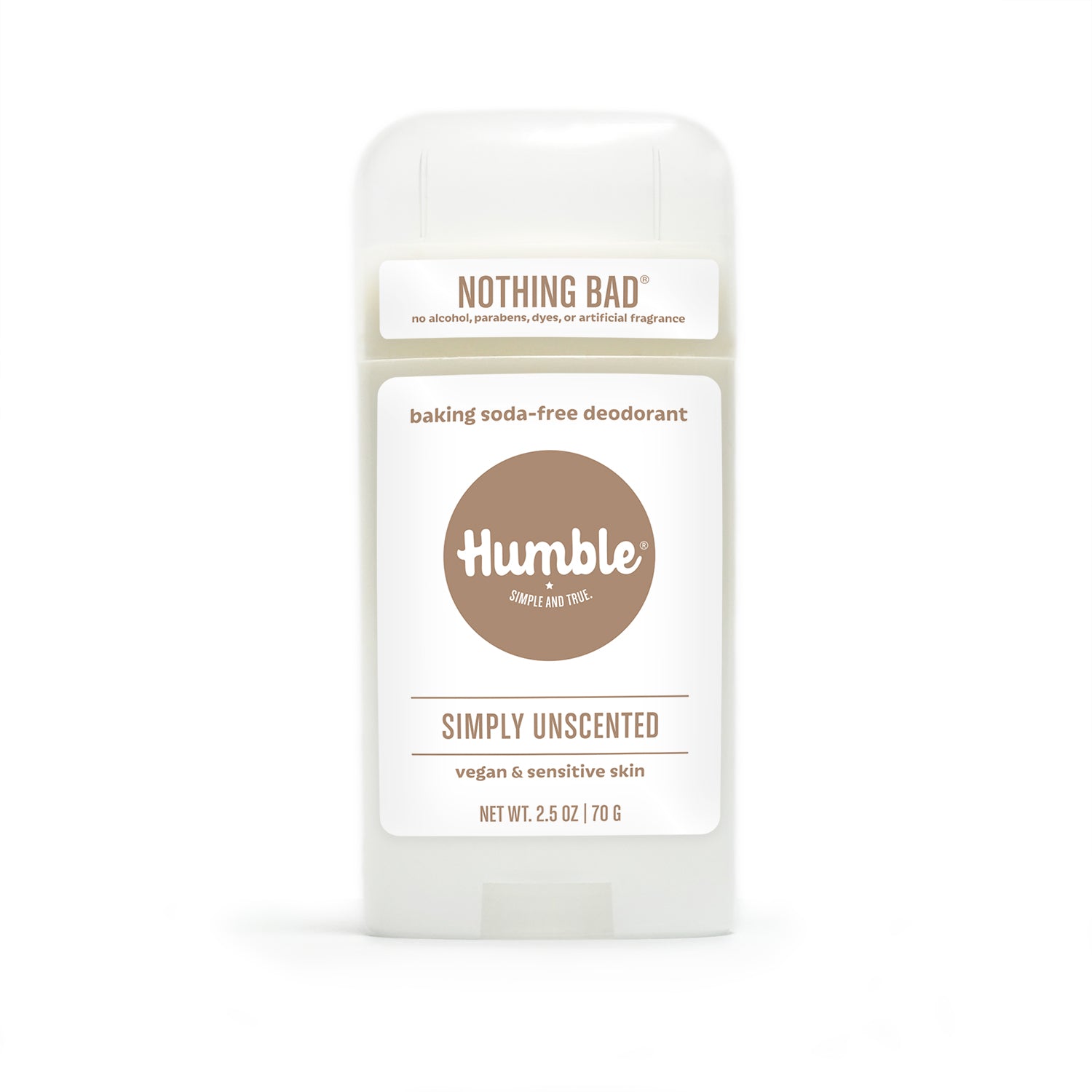 skære måle emulsion Simply Unscented Vegan & Sensitive Skin Deodorant – Humble Brands