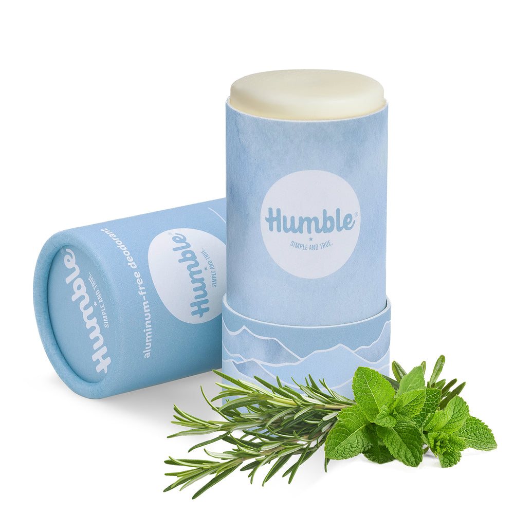 Humble Deodorant — 100% Plastic-Free Paperboard