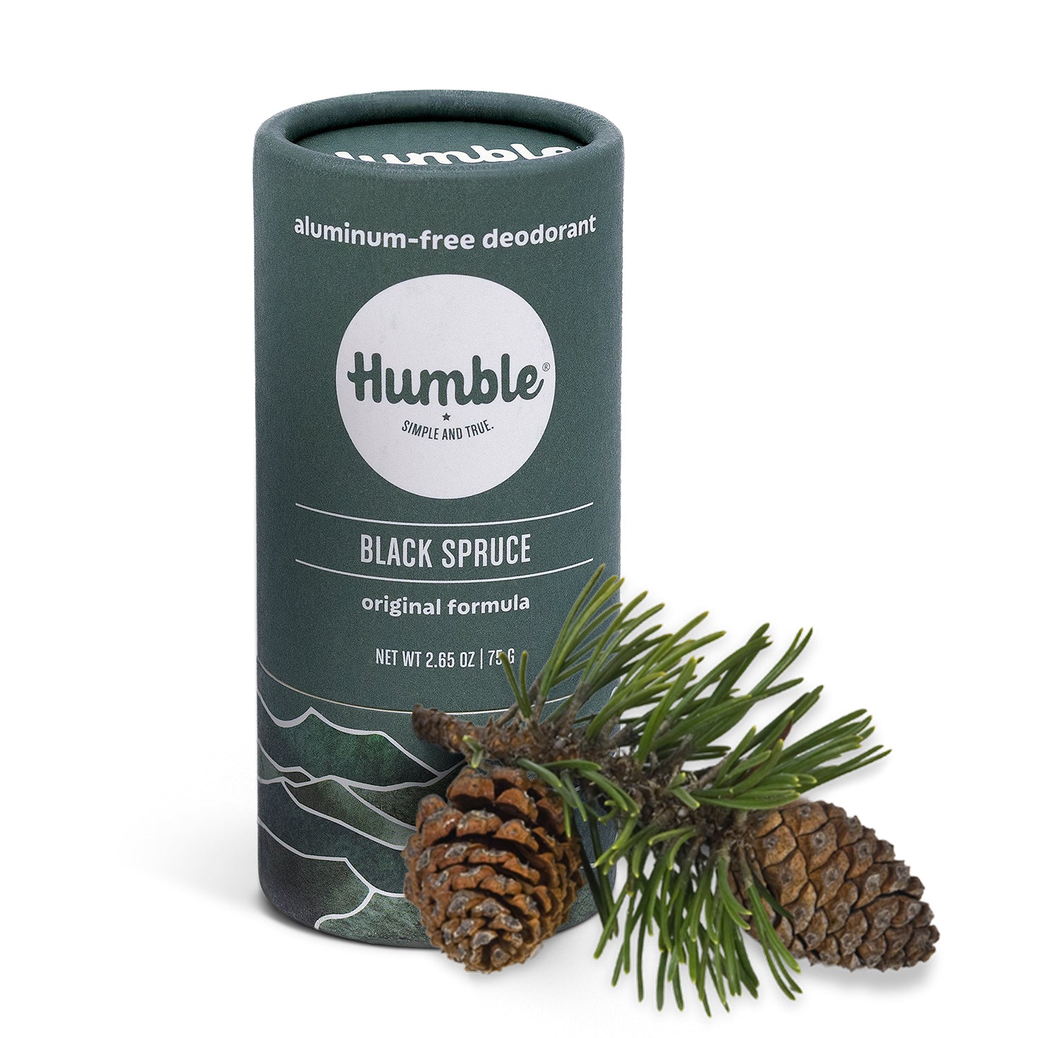 Black Spruce Paperboard Deodorant