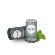 French Peppermint Plastic-free Lip Balm Cap Off