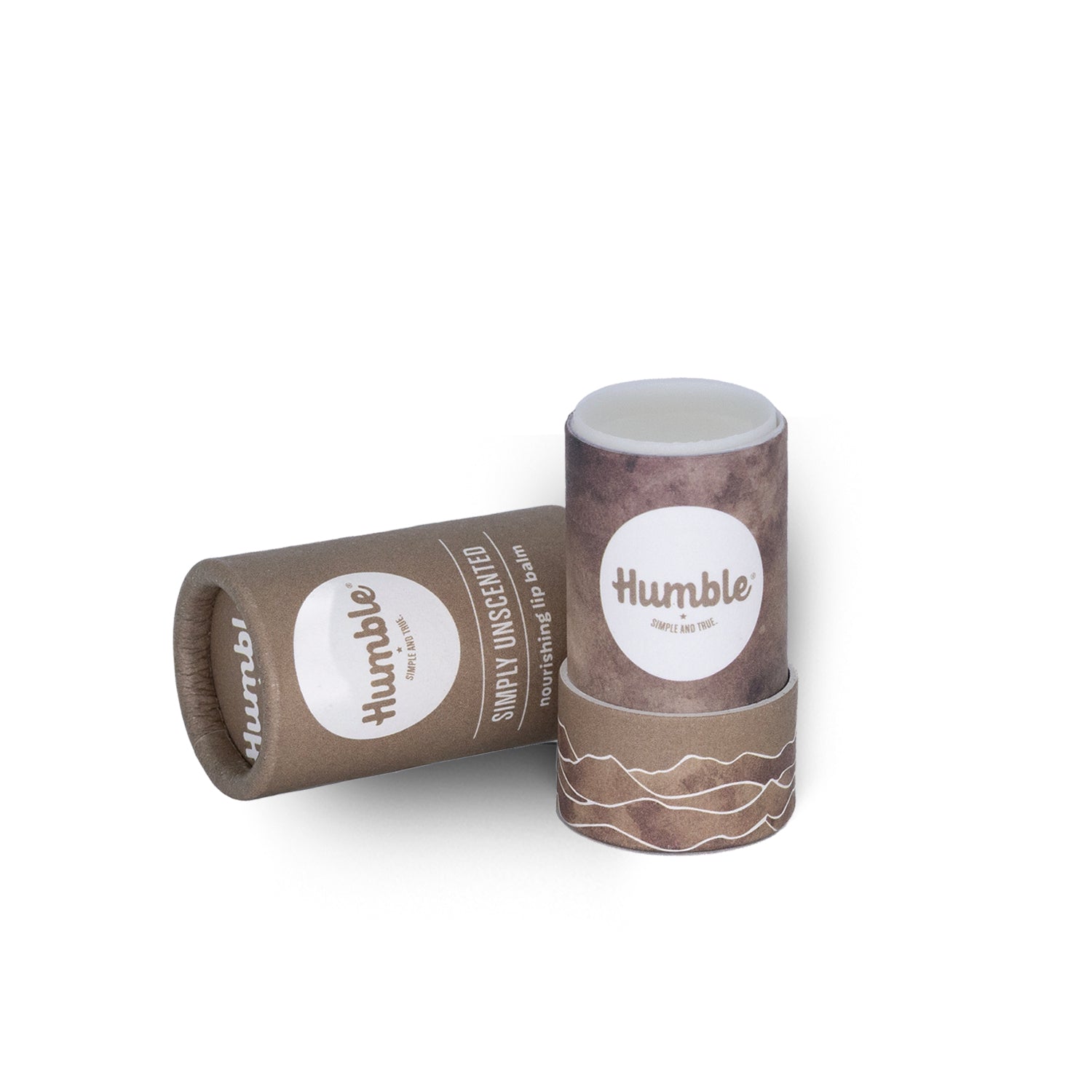 Simply Unscented Plastic-free Lip Balm Cap Off