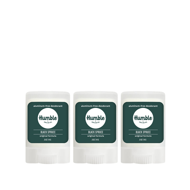 Travel Size Black Spruce Deodorant 3 Pack