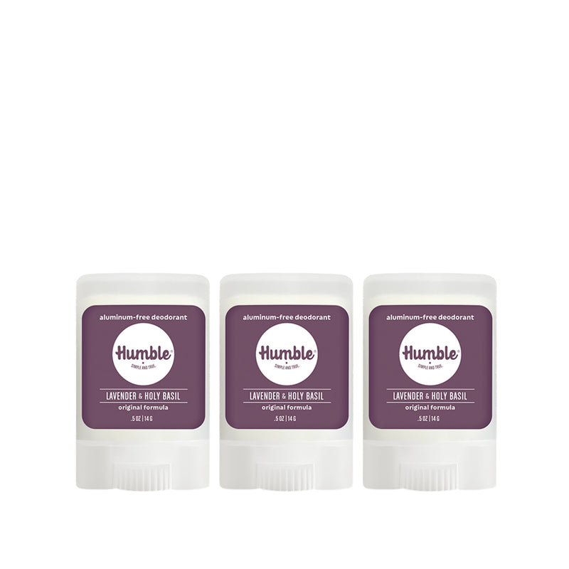 Travel Size Lavender & Holy Basil Deodorant 3 Pack