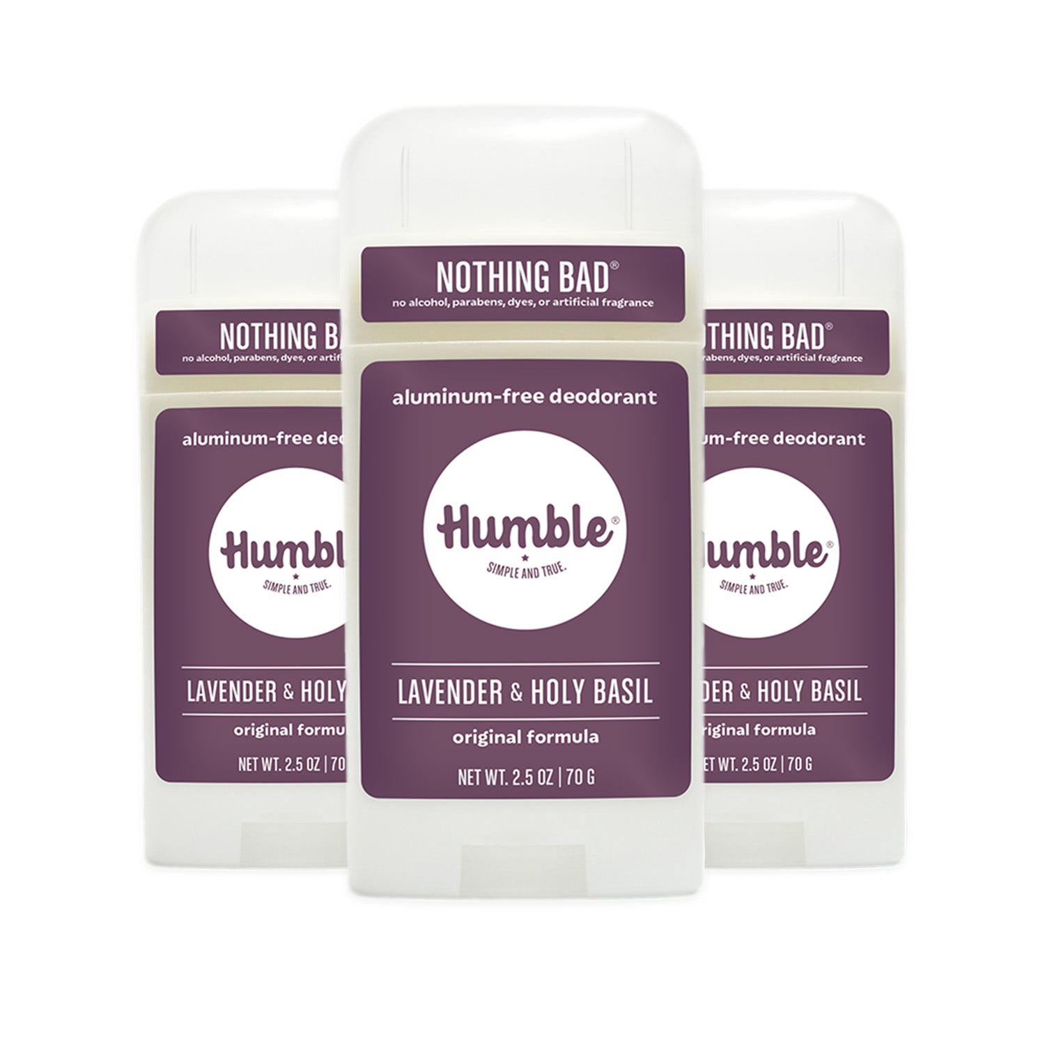 Lavender & Holy Basil Deodorant 3 Pack