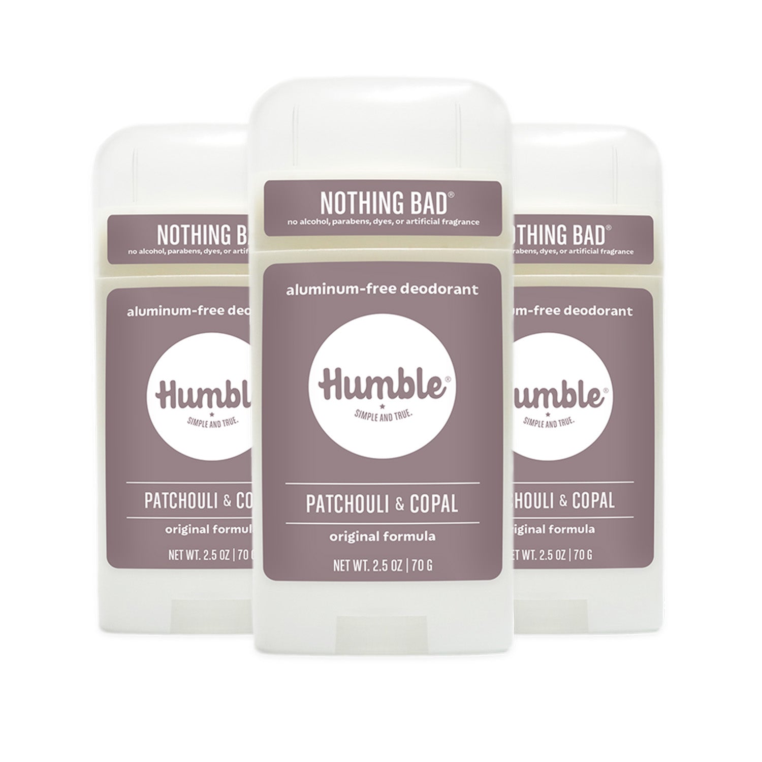 Patchouli & Copal Deodorant 3 Pack
