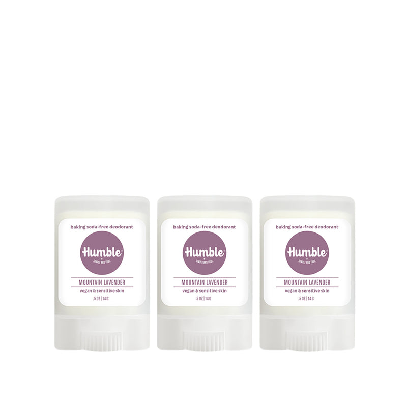 Travel Size Sensitive Mountain Lavender Deodorant 3 Pack