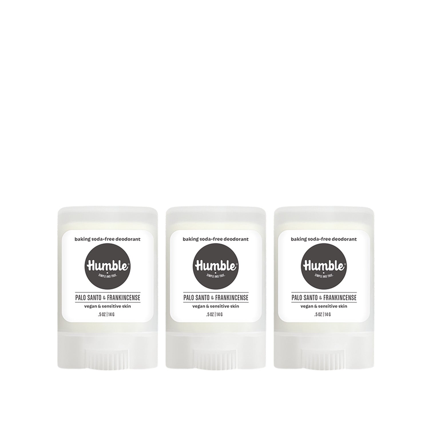 Travel Size Sensitive Palo Santo & Frankincense Deodorant 3 Pack