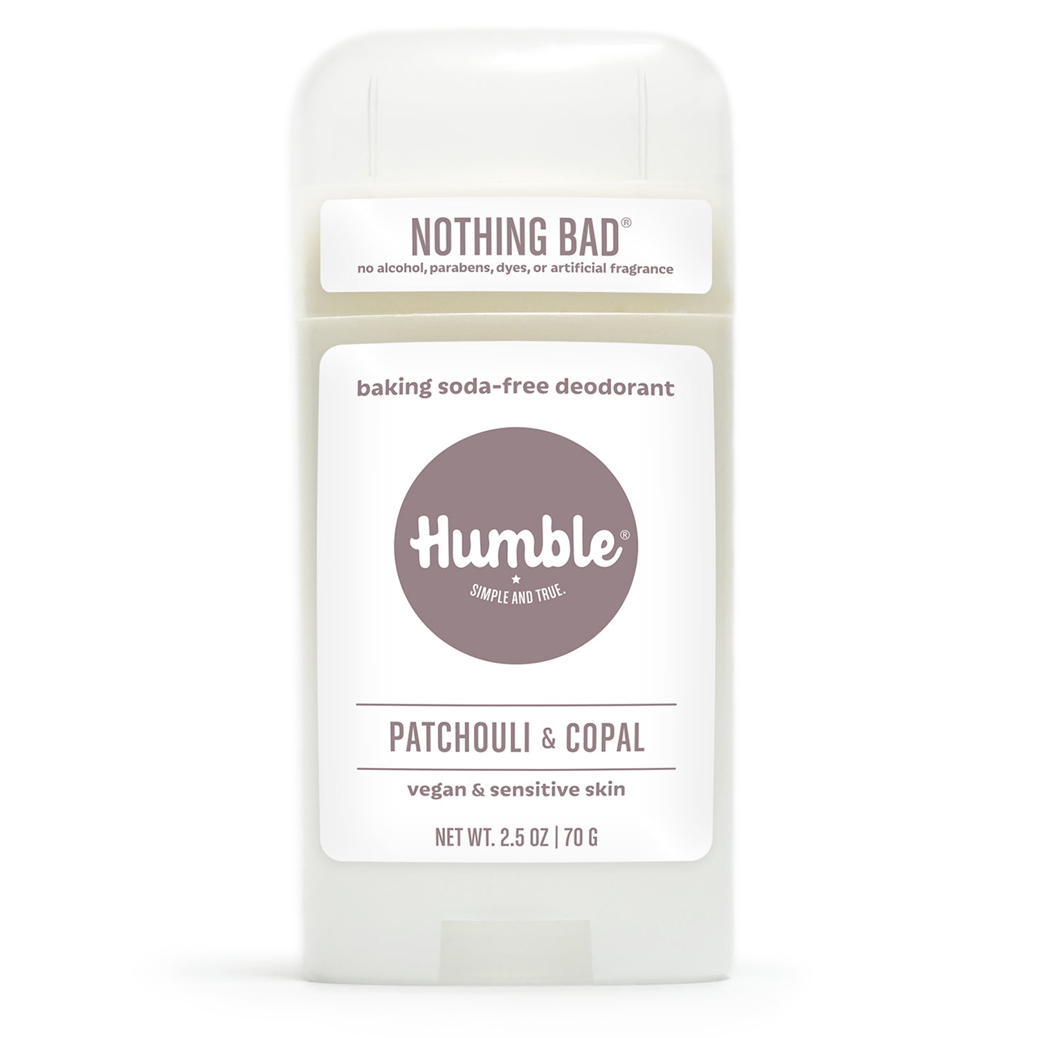 Baking Soda-Free Sensitive Skin Patchouli & Copal Deodorant