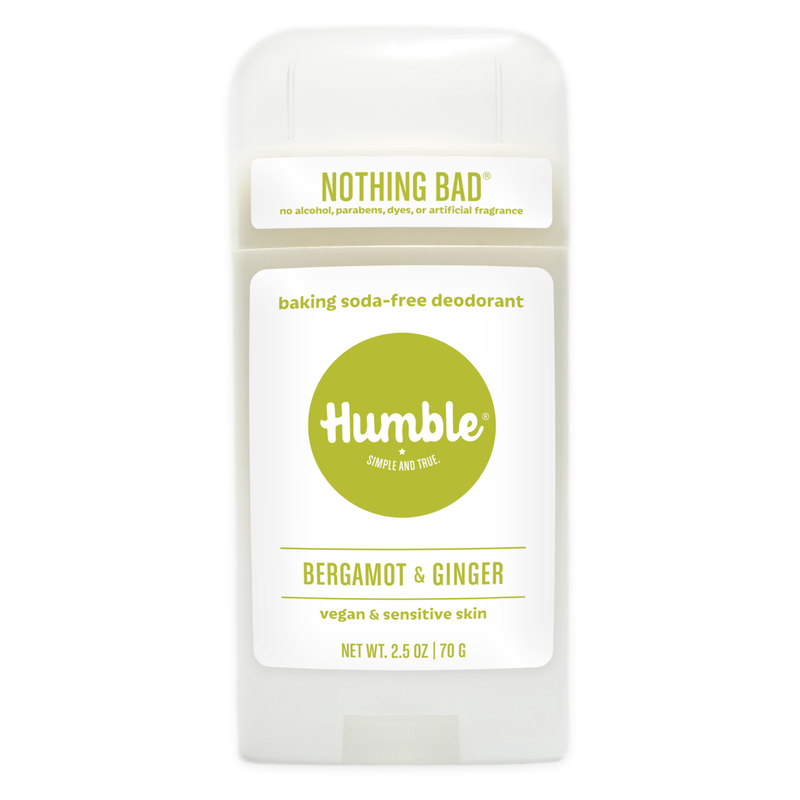Baking Soda-Free Sensitive Skin Bergamot & Ginger Deodorant
