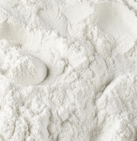 Close-up of white powder