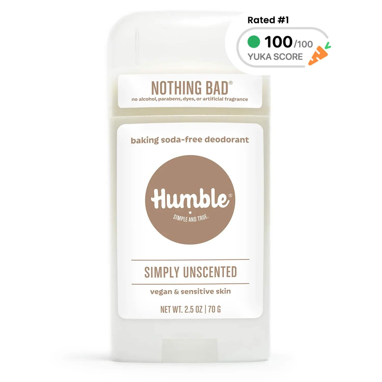 Baking Soda-Free Sensitive Skin Unscented Deodorant