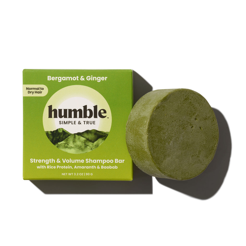 Strength & Volume Shampoo Bar - Bergamot & Ginger