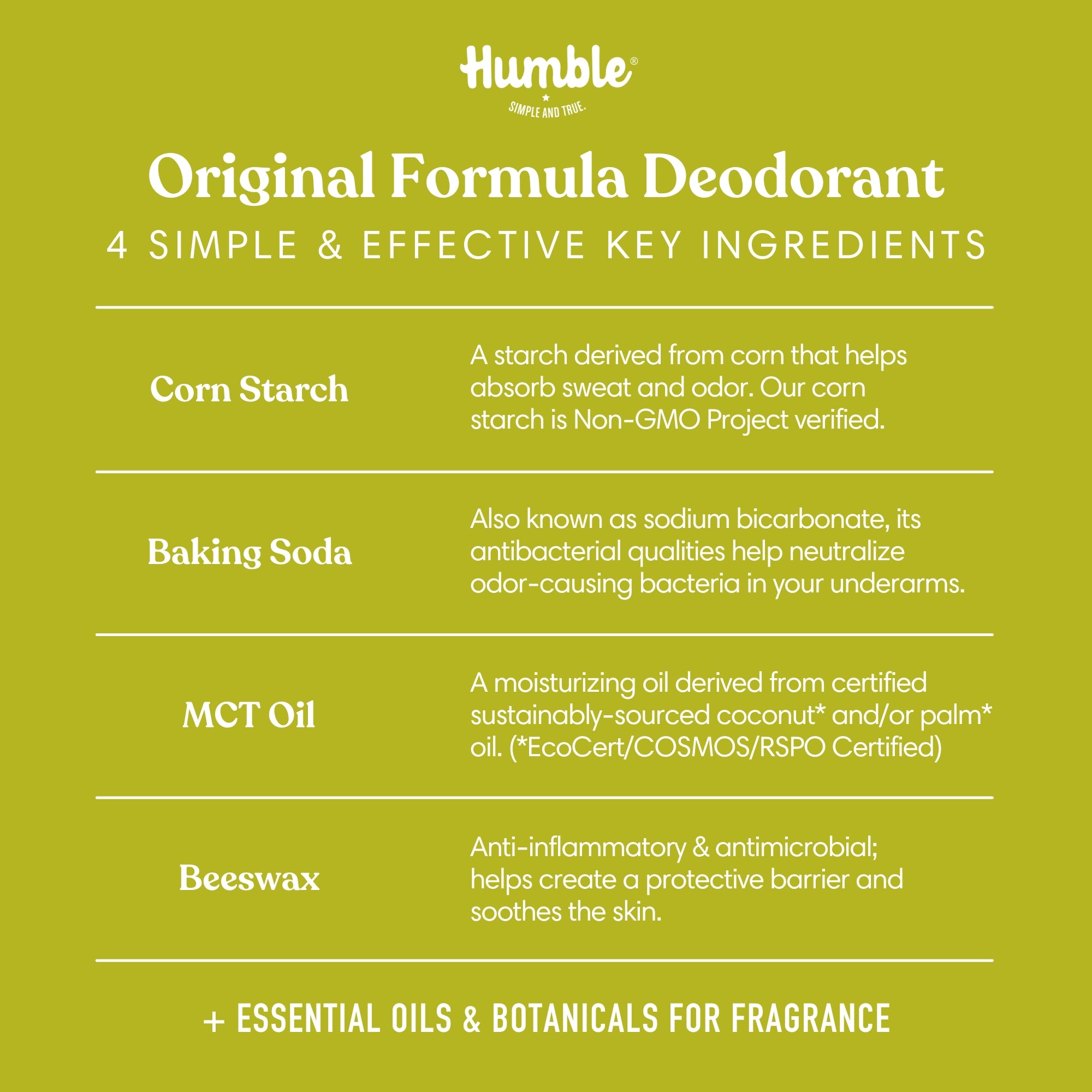 Aluminum Free Deodorant
