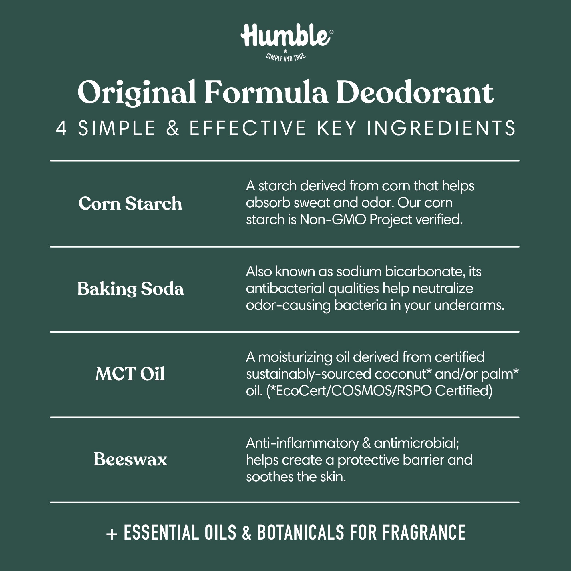 Aluminum Free Deodorant