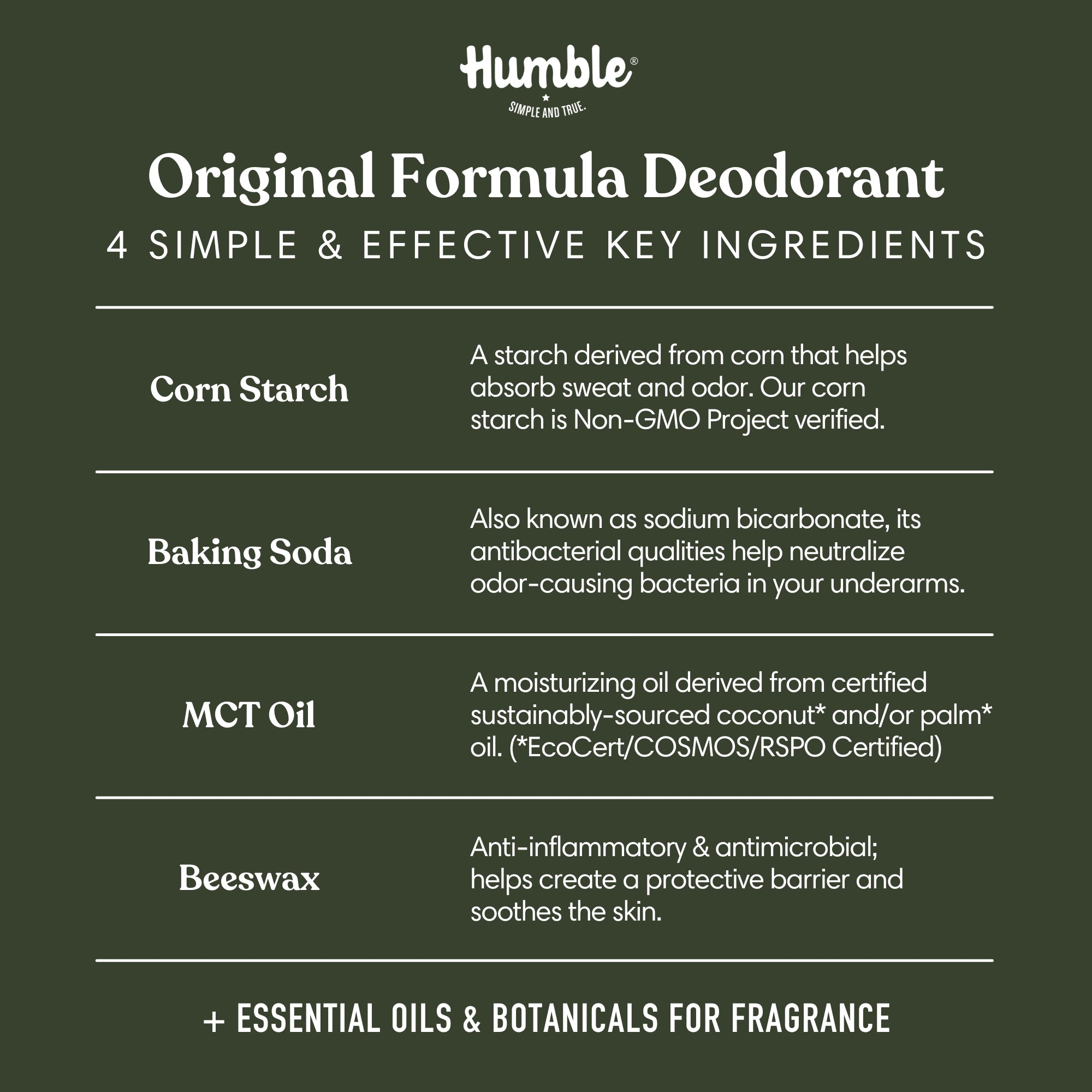 Frankincense & Fir Deodorant