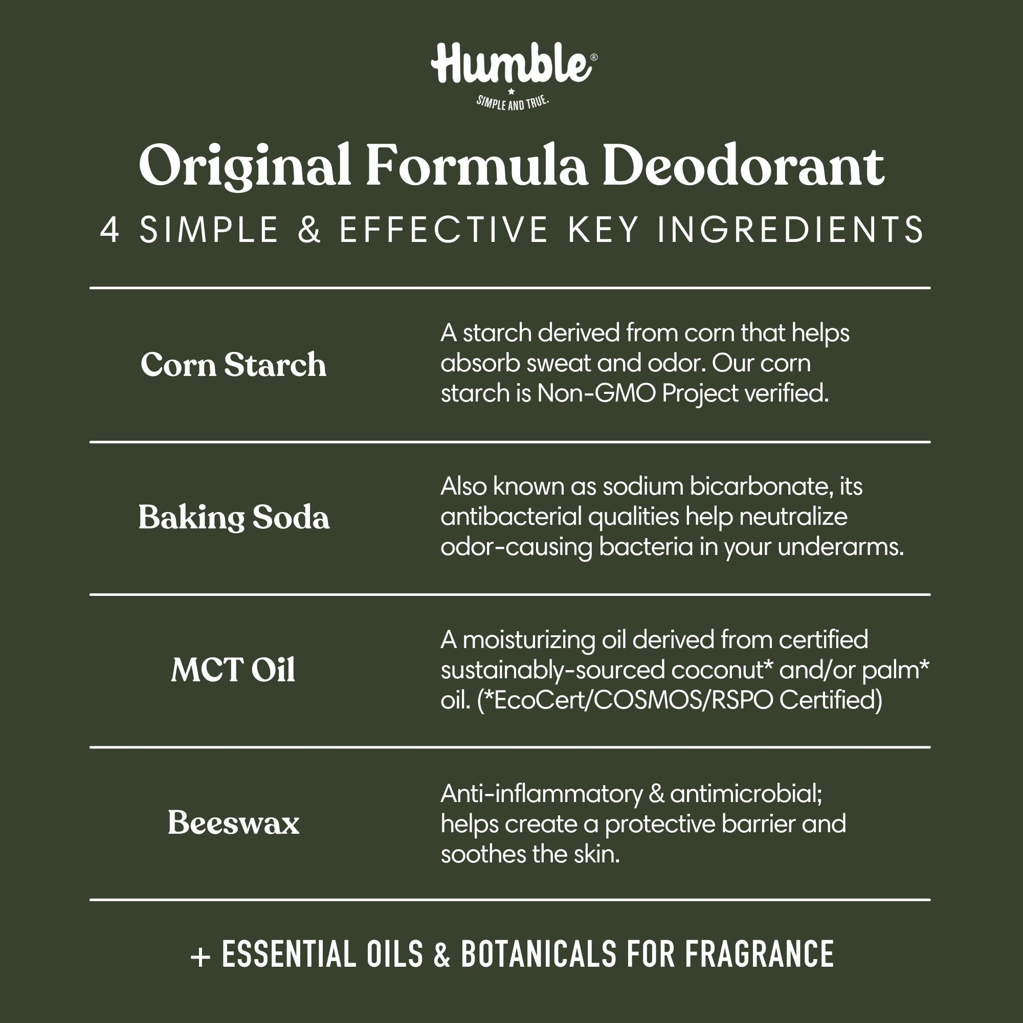Aluminum Free Deodorant
