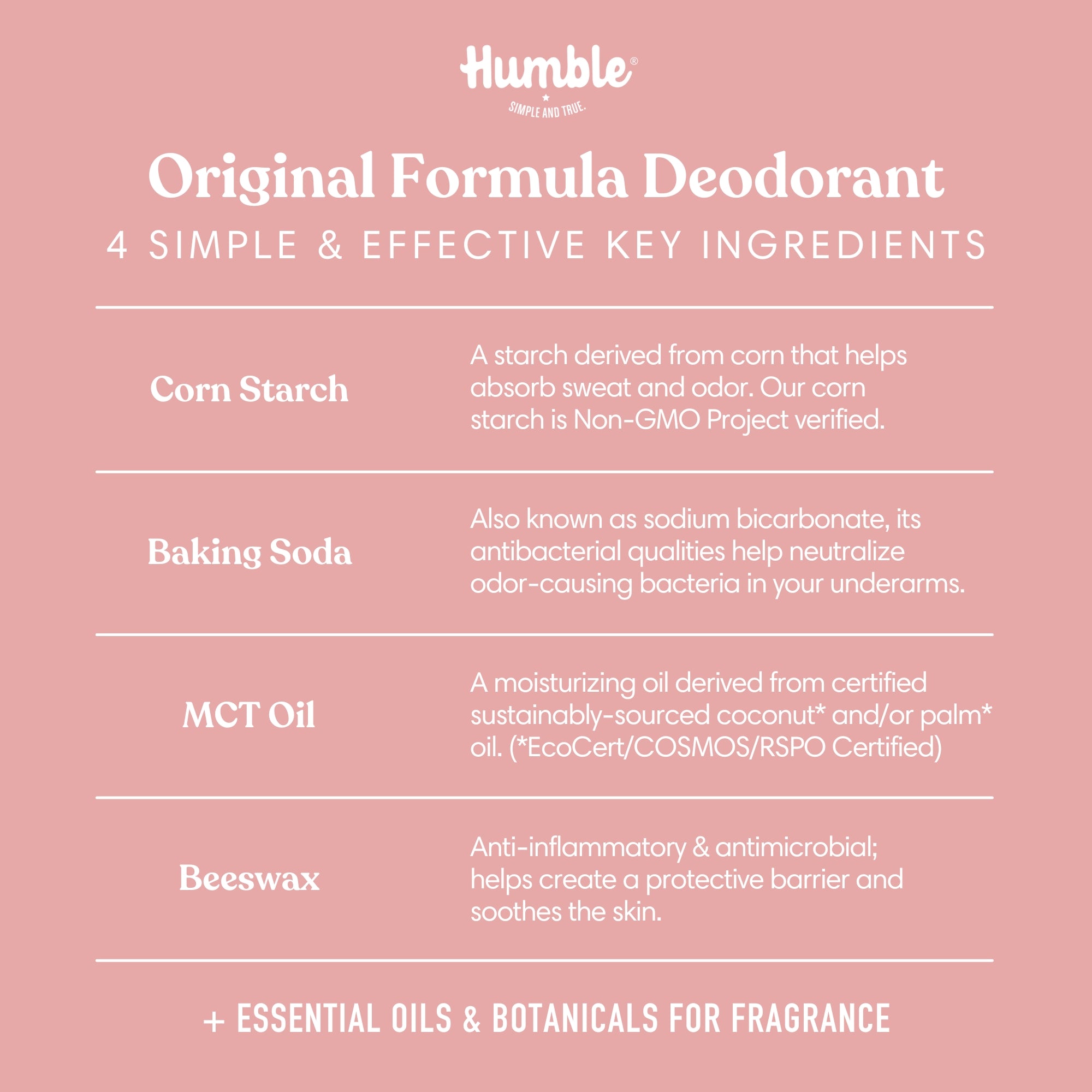 Aluminum Free Deodorant