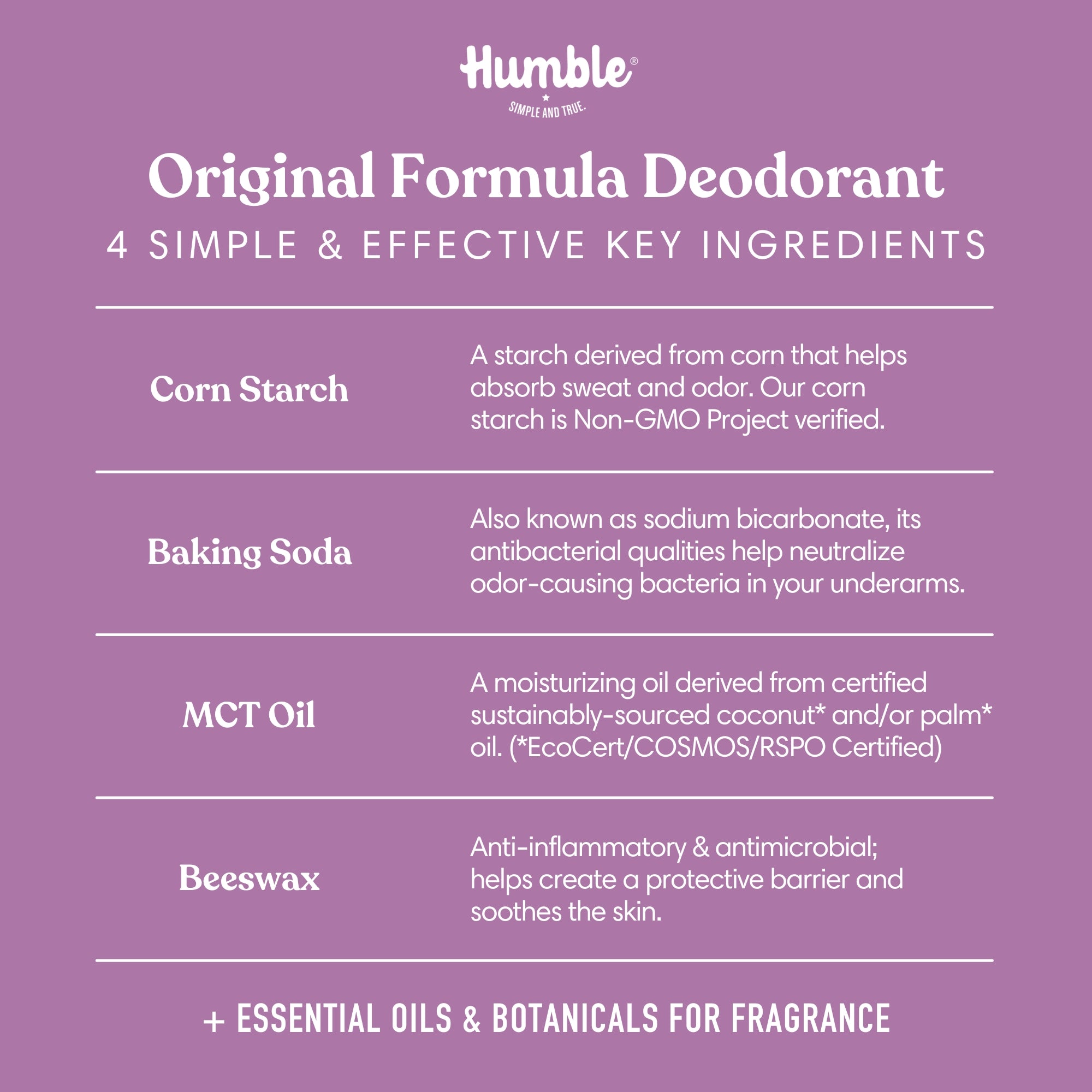 Aluminum Free Deodorant