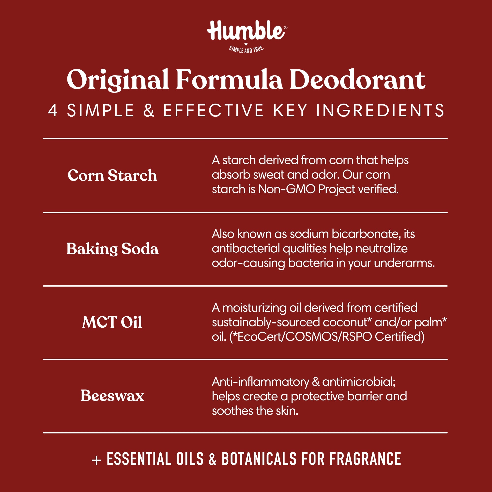 Aluminum Free Deodorant