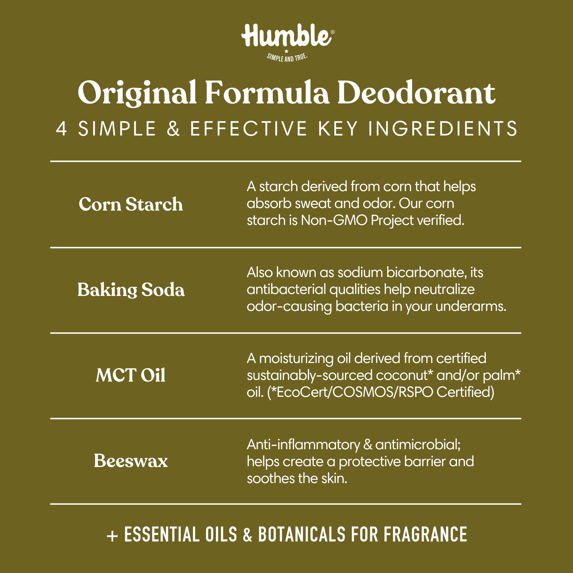 Aluminum Free Deodorant