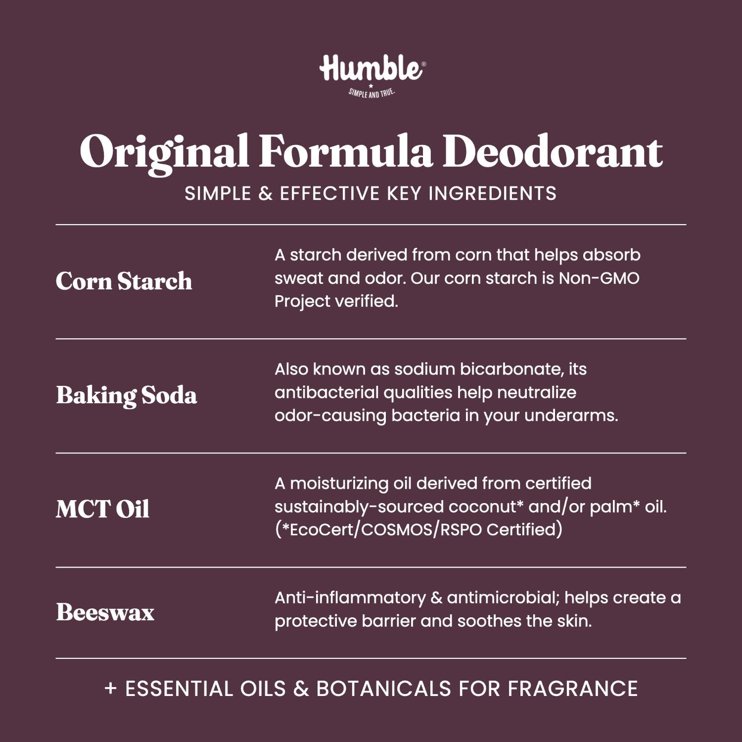 Lavender & Holy Basil Deodorant