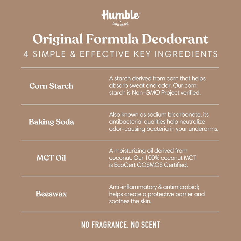 Simply Unscented Deodorant