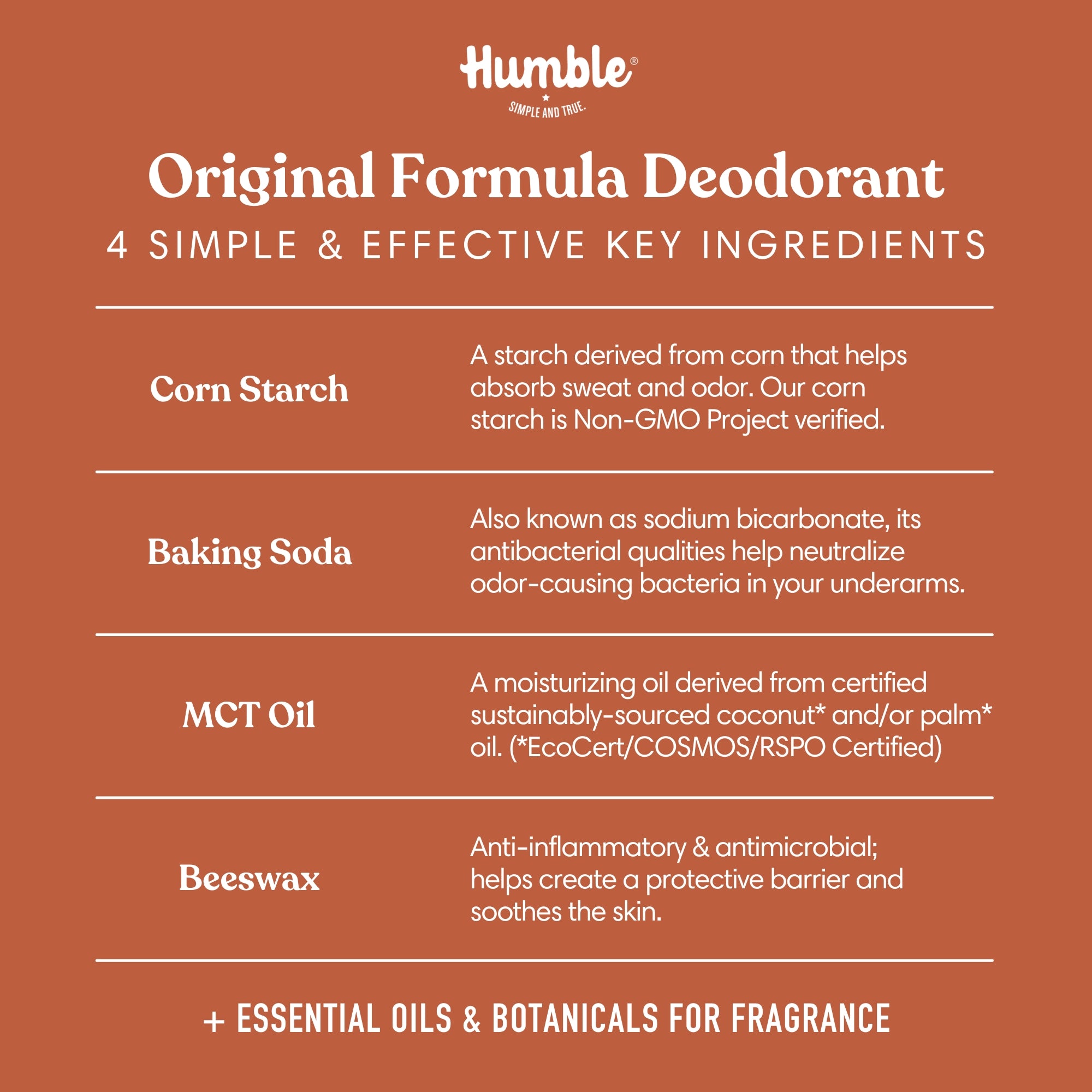 Aluminum Free Deodorant