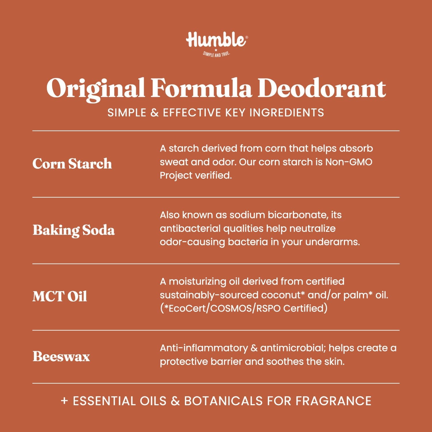Sweet Amber Deodorant
