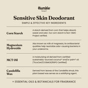 Baking Soda-Free Sensitive Skin Palo Santo & Frankincense Travel Size