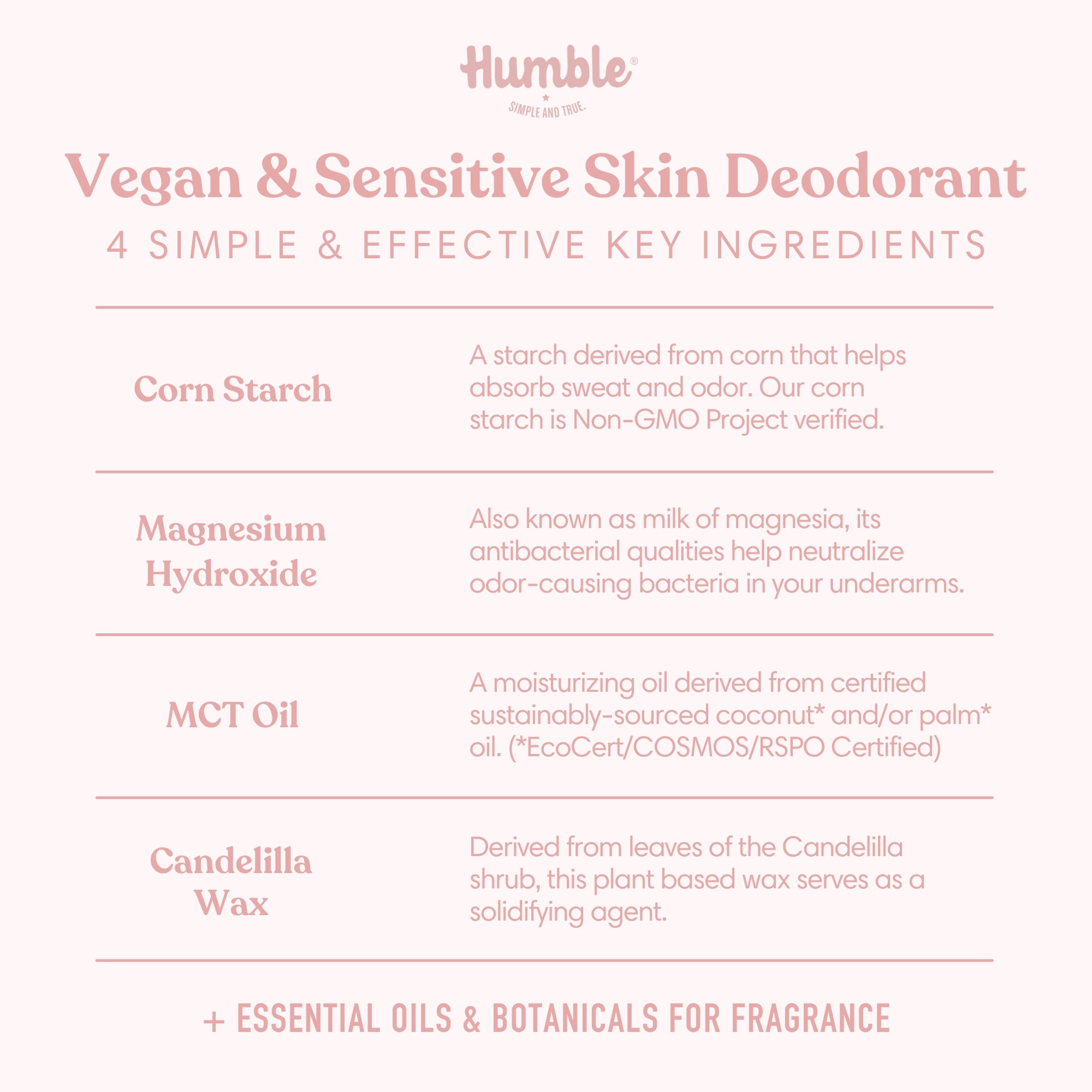Aluminum Free Deodorant