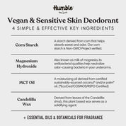 Vegan Palo Santo & Frankincense Deodorant