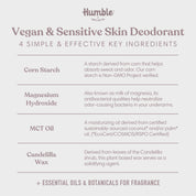 Aluminum Free Deodorant