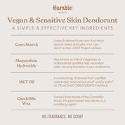 Aluminum Free Deodorant