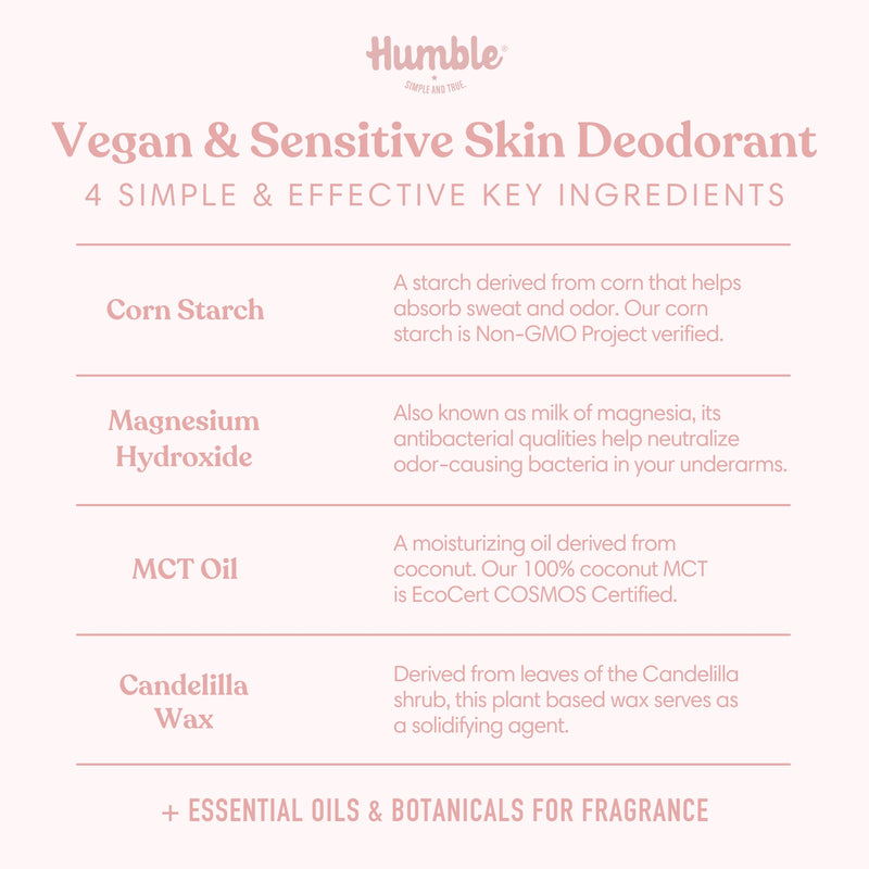 Vegan Moroccan Rose Deodorant