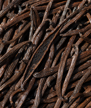 Close-up of dried tea leaves
