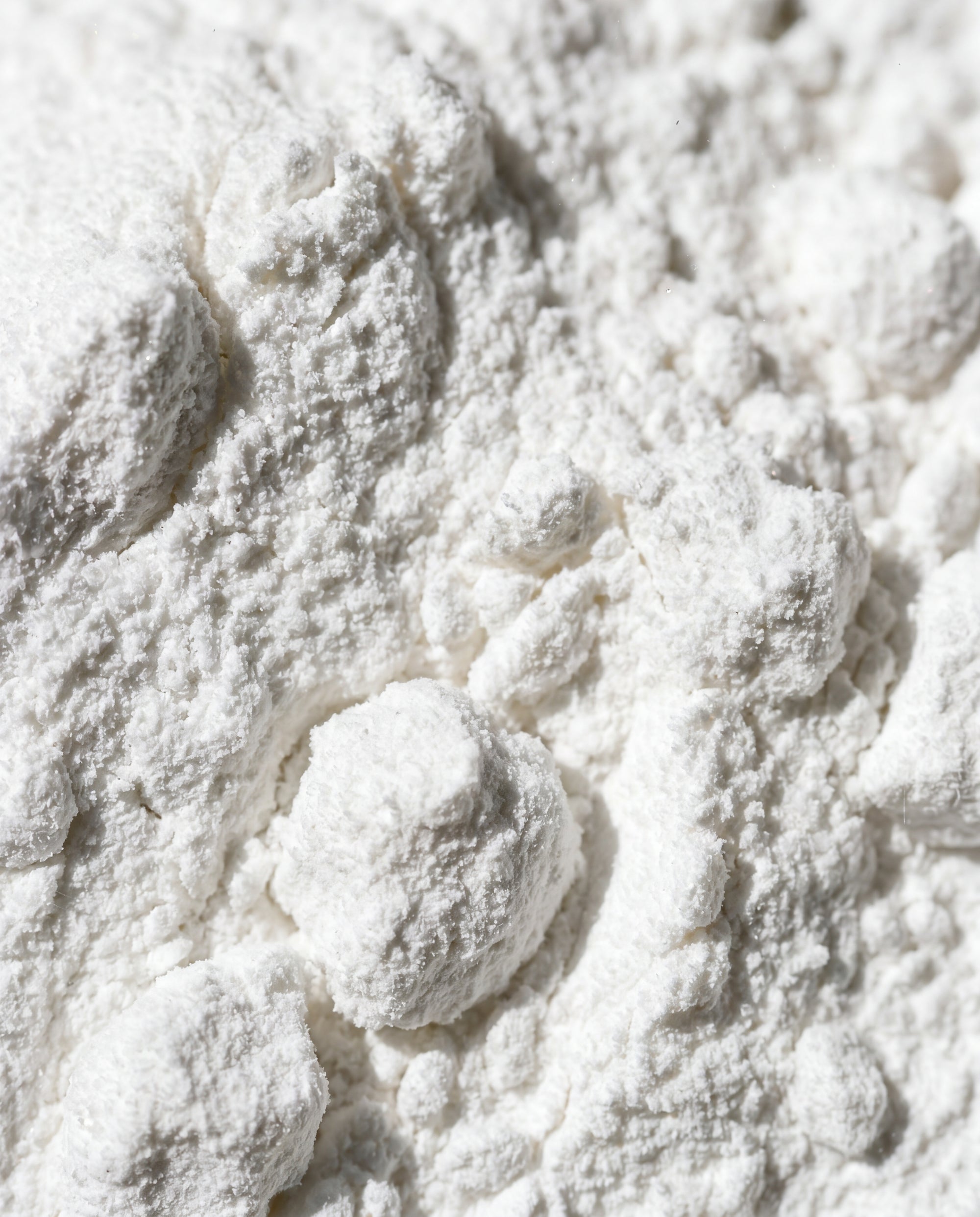 Close-up of a textured white surface