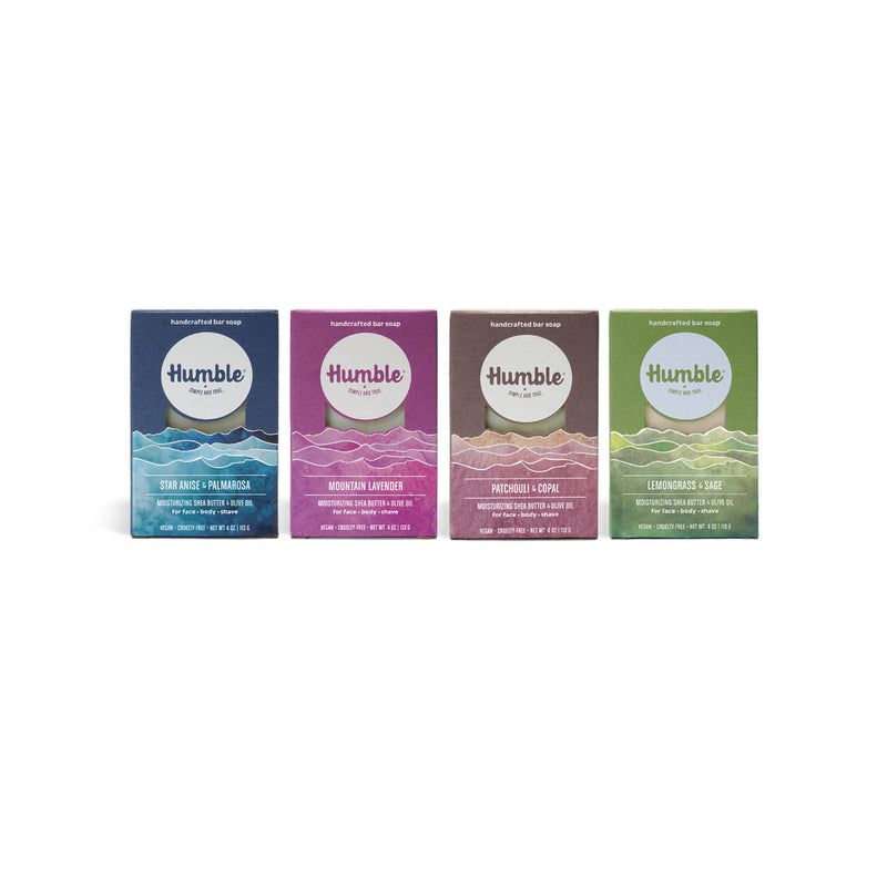 Handcrafted Bar Soap (4-Pack)