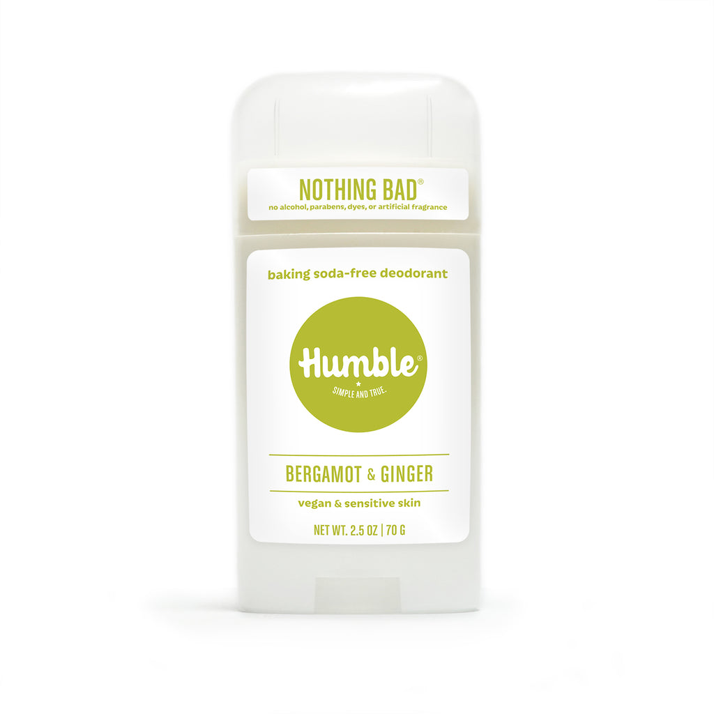 Baking Soda-Free Sensitive Skin Bergamot & Ginger Deodorant