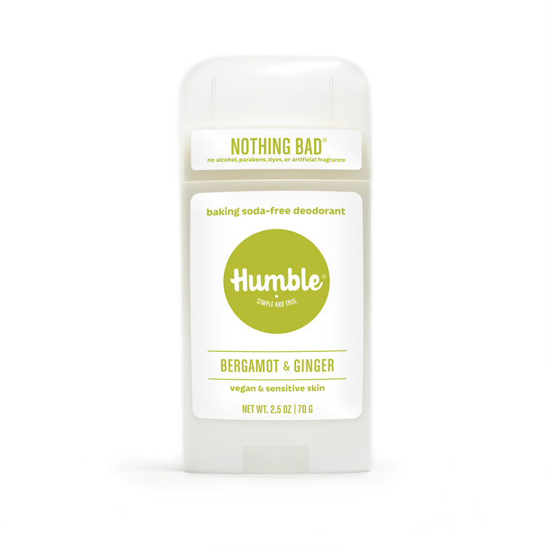 Baking Soda-Free Sensitive Skin Bergamot & Ginger Deodorant